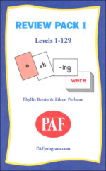 PAF - Set 1 Review Packs (123)