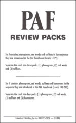 PAF - Set 2 Review Pack (101) - Image 2