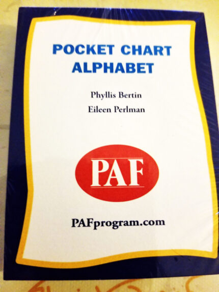 Pocket Chart Alphabet Cards (52)