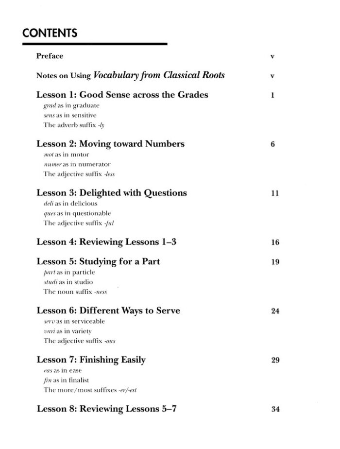 Vocabulary from Classical Roots Book 4 - Student Book - Image 2