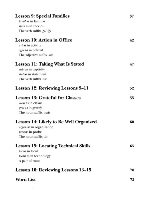 Vocabulary from Classical Roots Book 4 - Student Book - Image 3