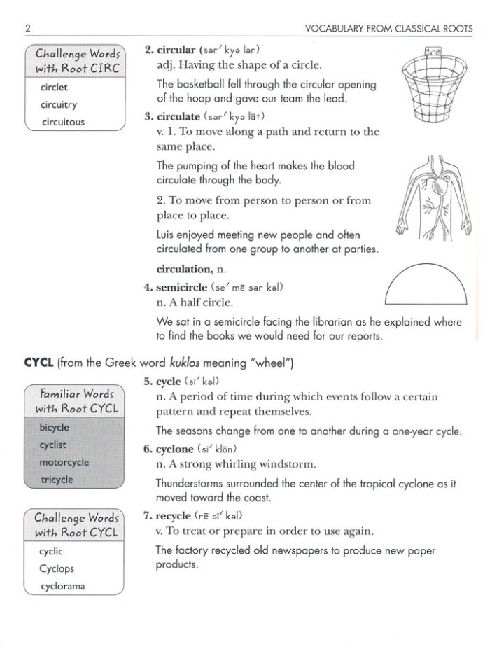 Vocabulary from Classical Roots Book 5 Student Book (80 pages) - Image 6