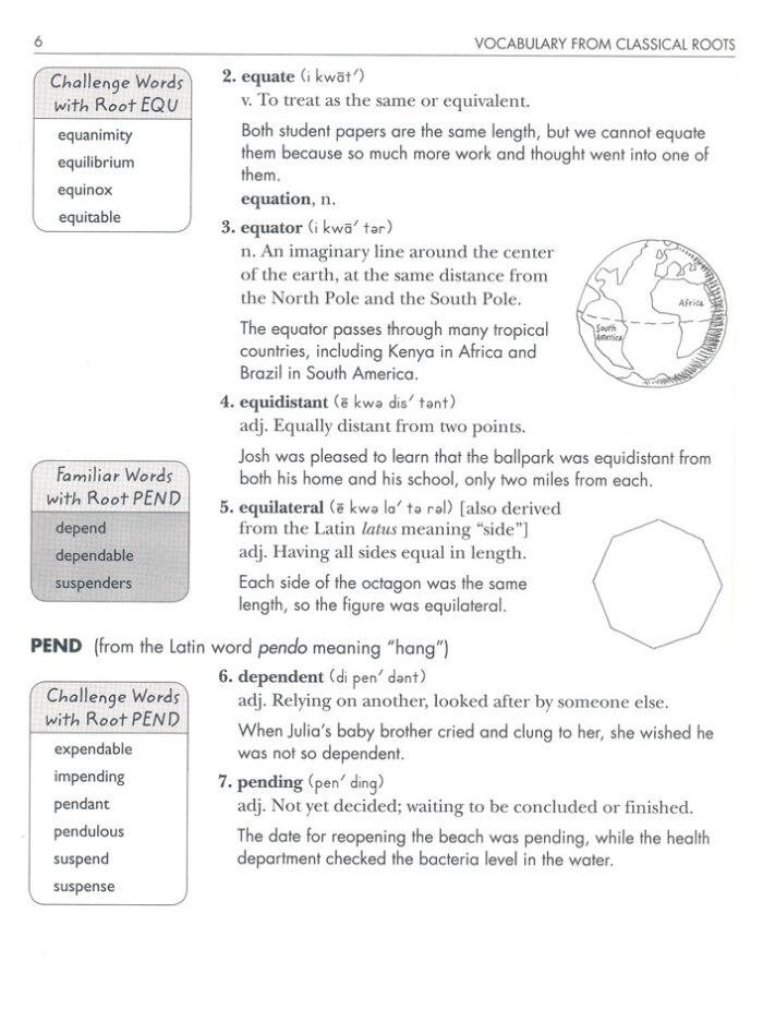 Vocabulary from Classical Roots Book 5 Student Book (80 pages) - Image 9