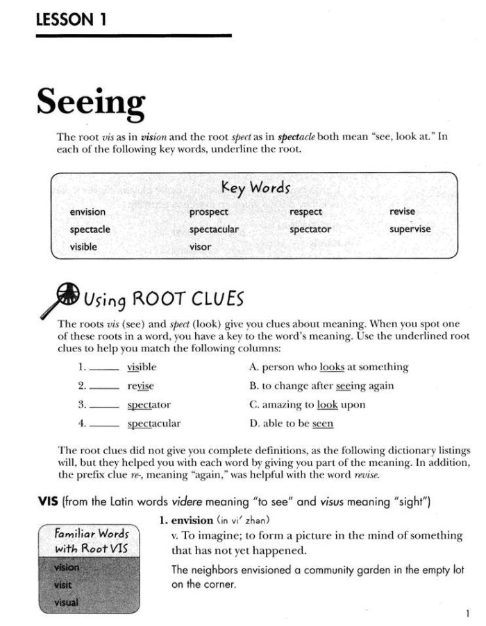 Vocabulary from Classical Roots Book 6 (Student Book) - Image 5
