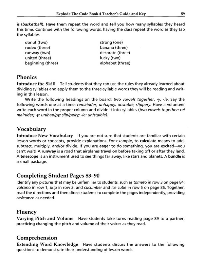 Explode the Code TE 3 & 4 - Image 7
