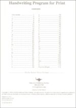 PAF Handwriting Book - Print - Image 2