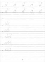 PAF Handwriting Cursive for Left Handed Students - Image 5