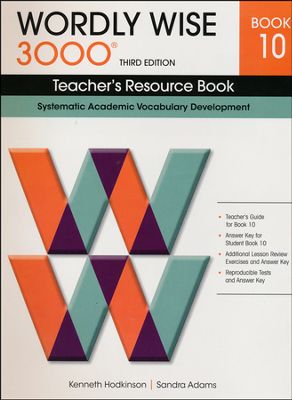 Wordly Wise 3000 - 3rd Edition Teacher's Resource Book 10