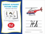Cursive Alphabet Picture Cards - Image 2